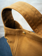 Newspaper Bag  – Tan Canvas