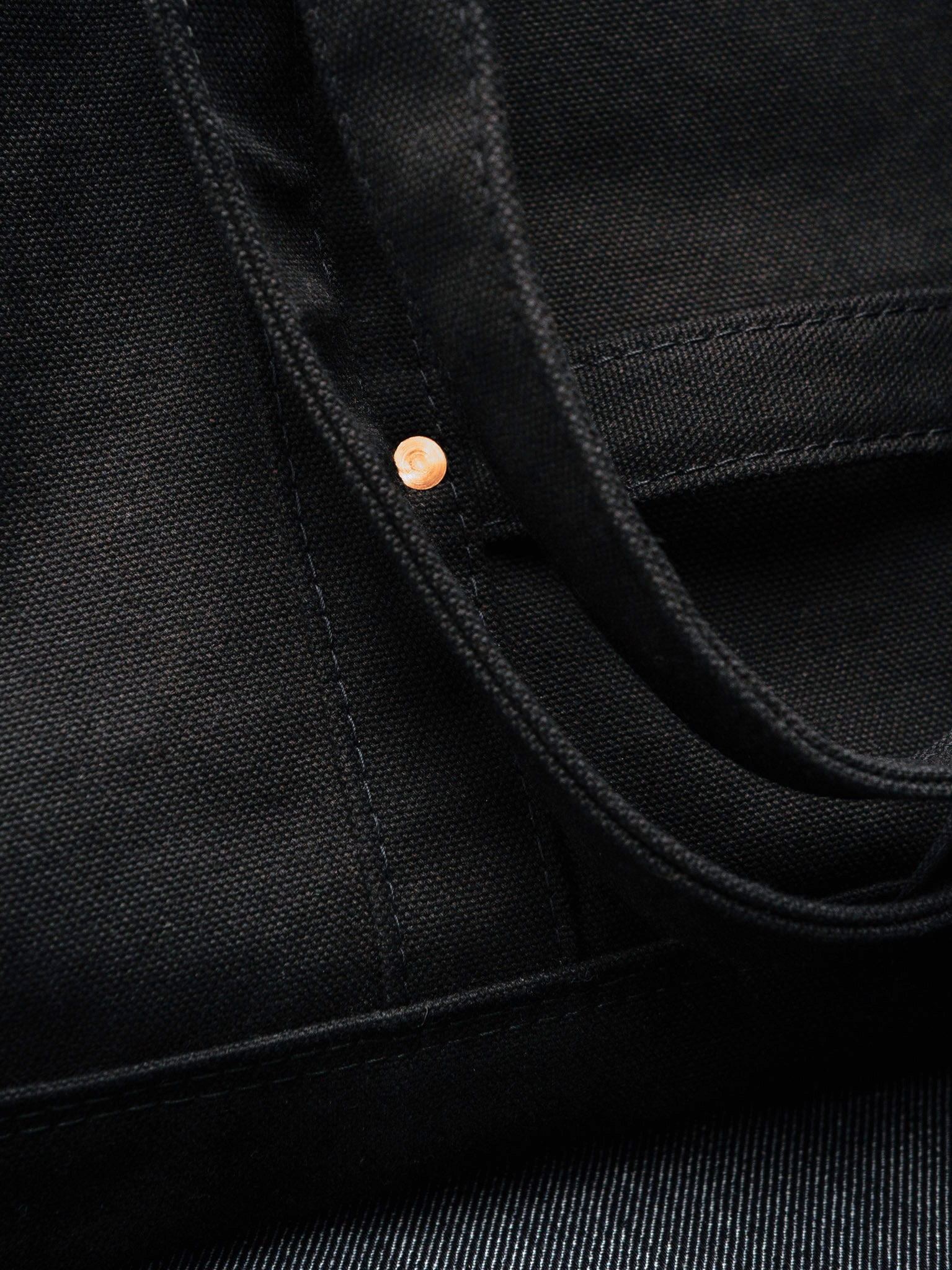 Coal Tote Bag – Black Canvas