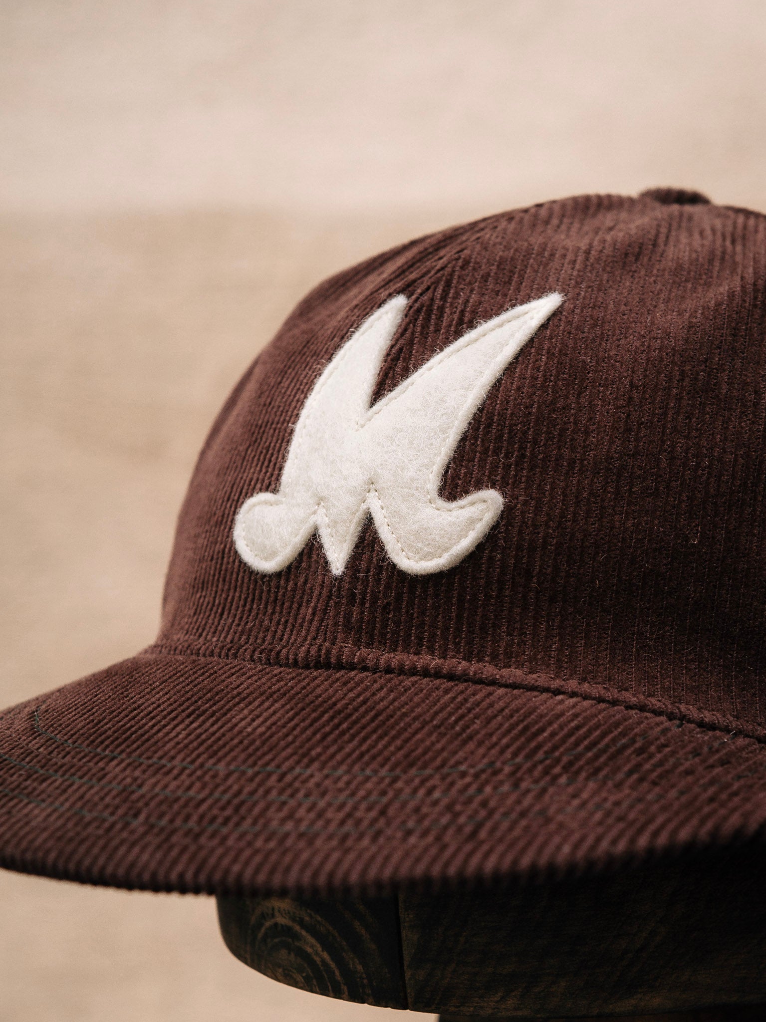 Ball Cap – Cotton Corduroy, Chocolate
