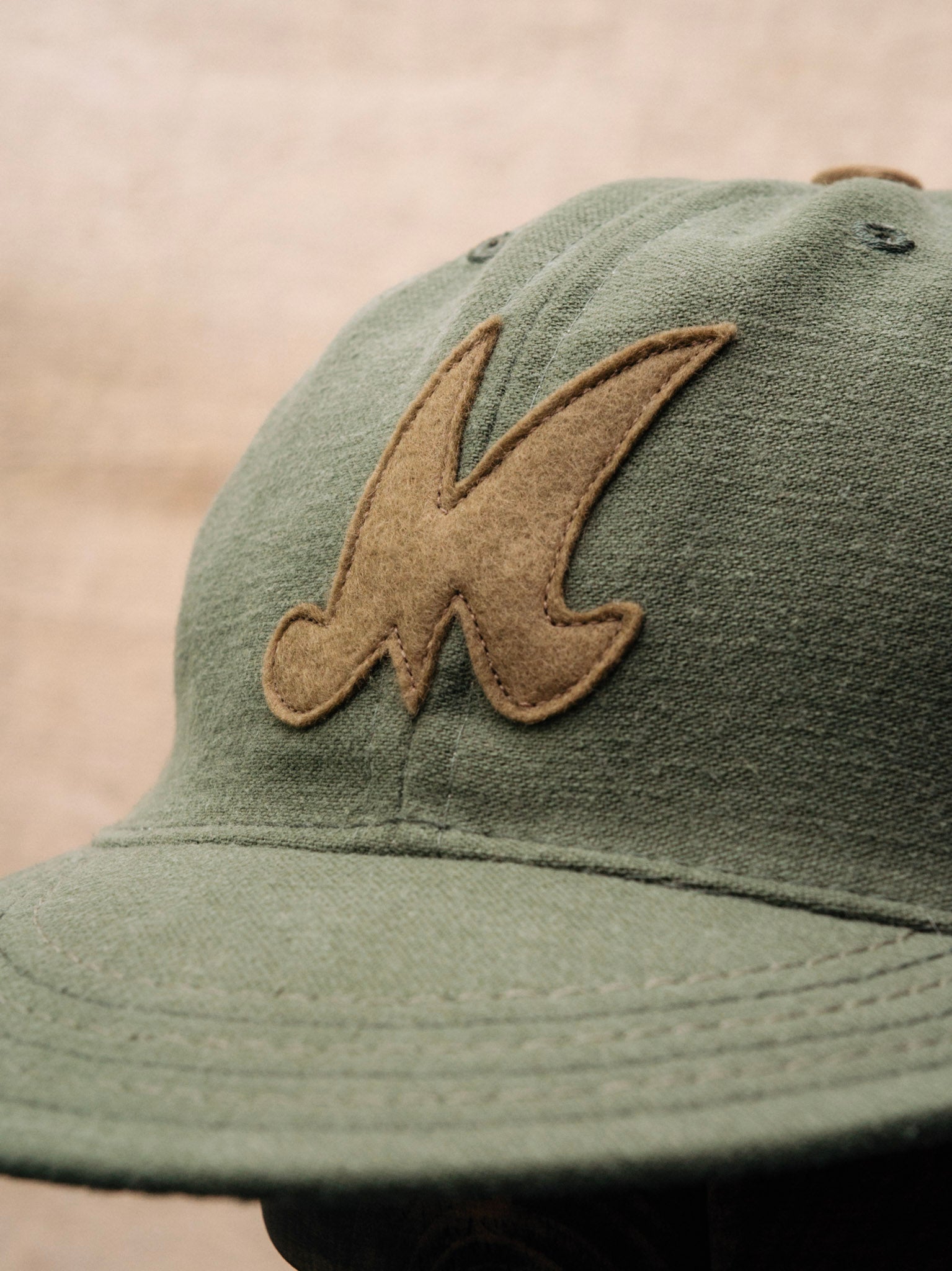 Ball Cap – 1960s OG-107 Cotton Sateen, Olive Green