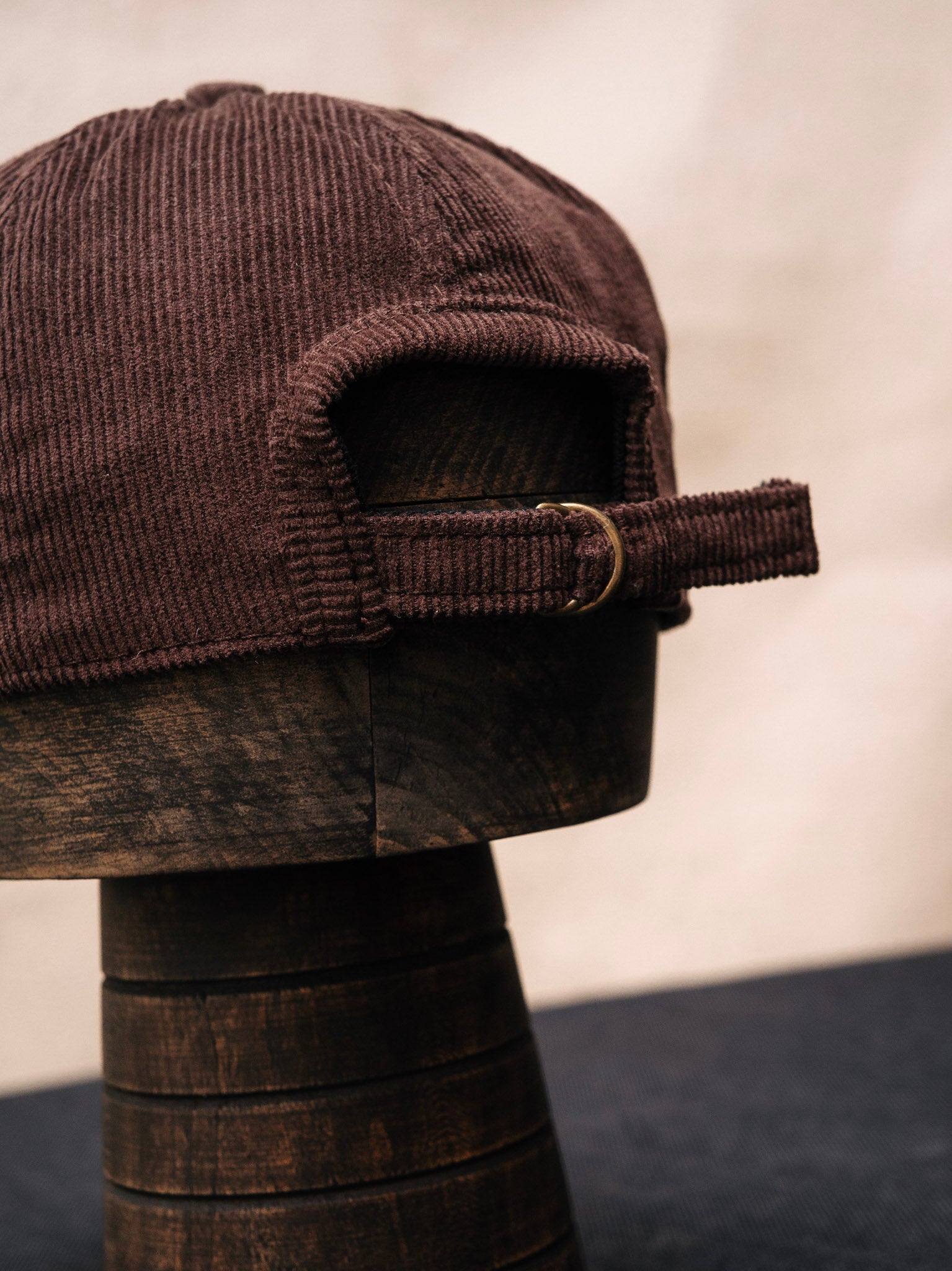 Ball Cap – Cotton Corduroy, Chocolate
