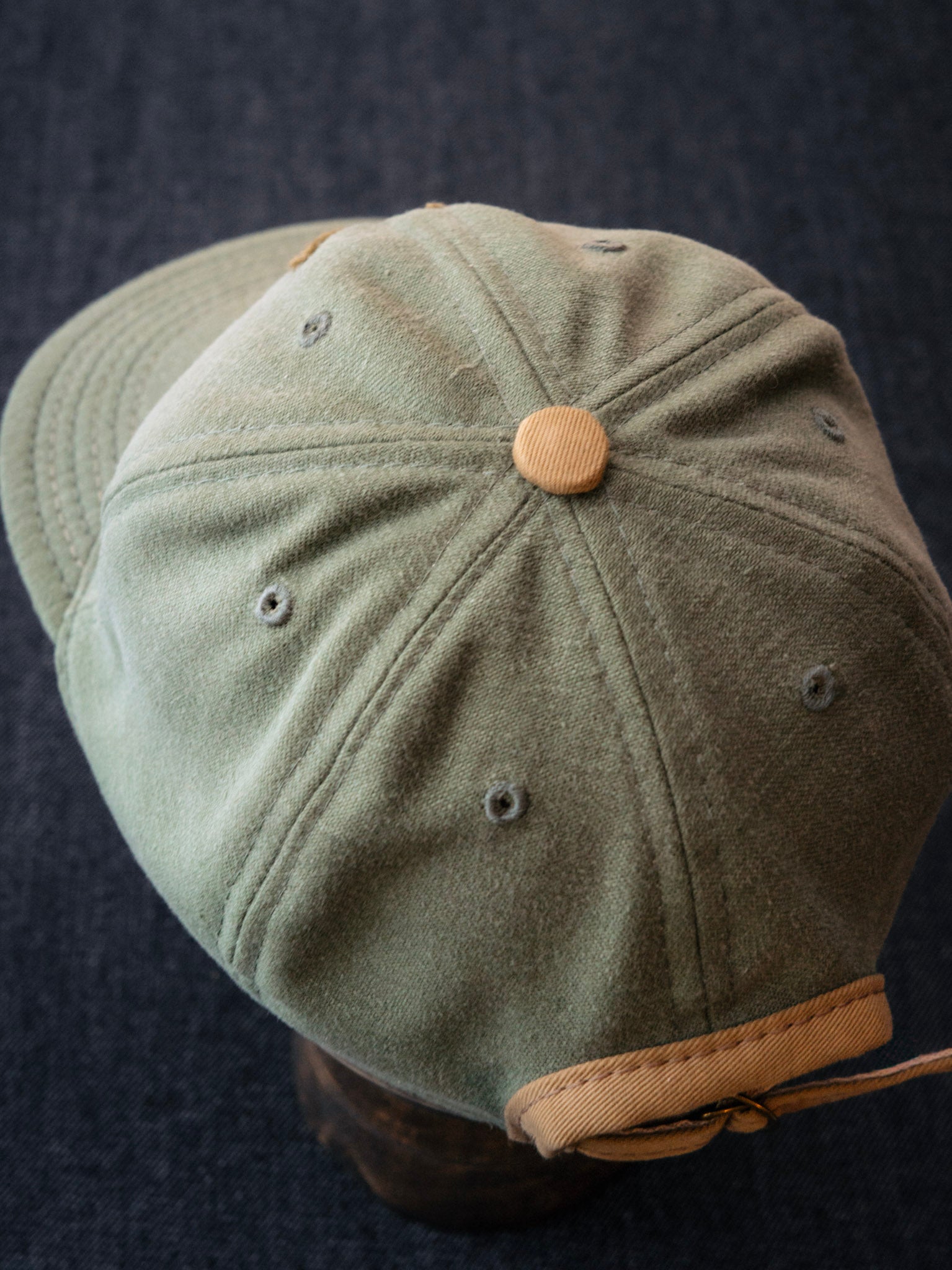 Ball Cap – 1960s OG-107 Cotton Sateen, Olive Green