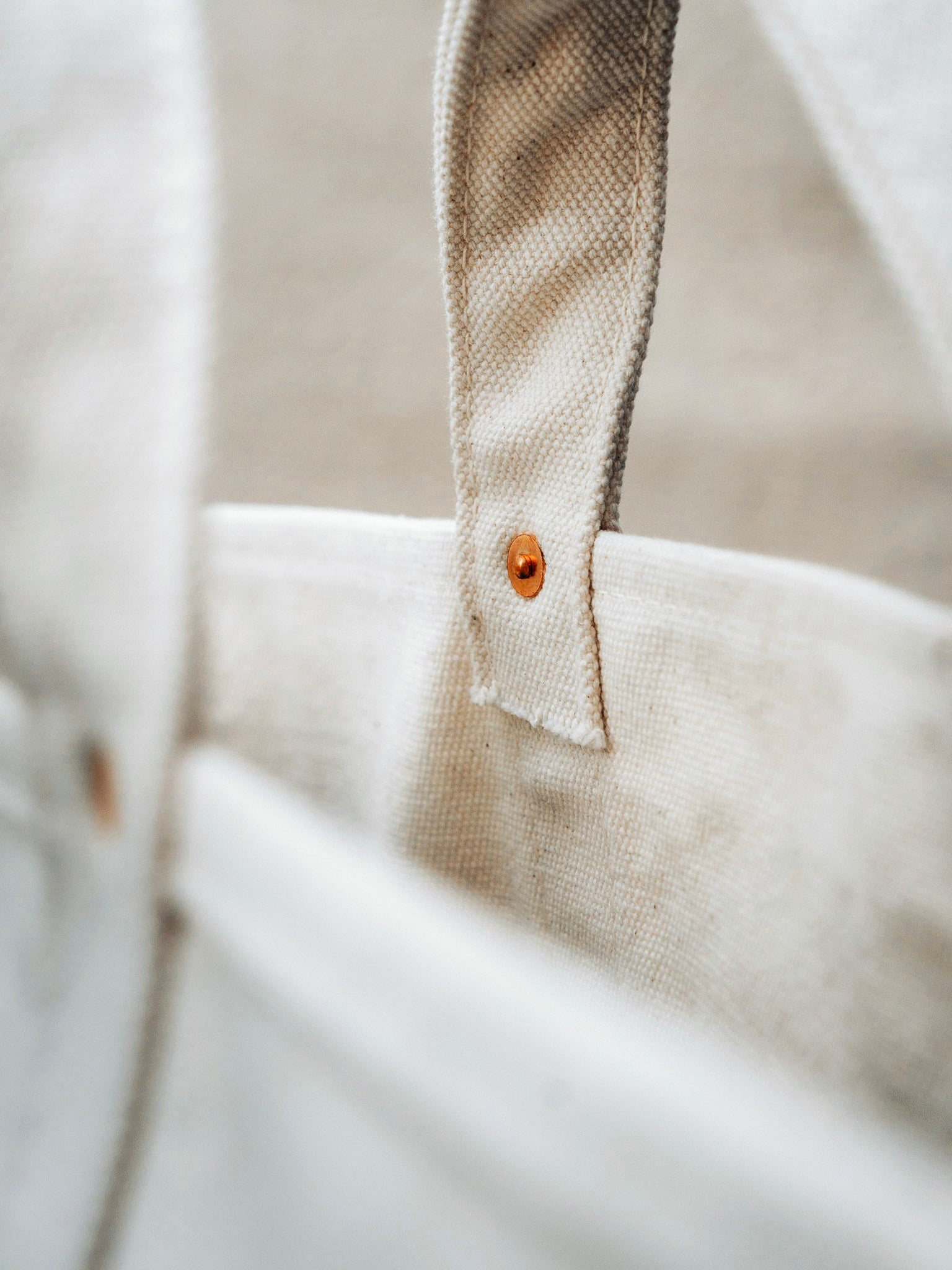 Coal Tote Bag – Natural Canvas