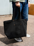 Coal Tote Bag – Black Canvas