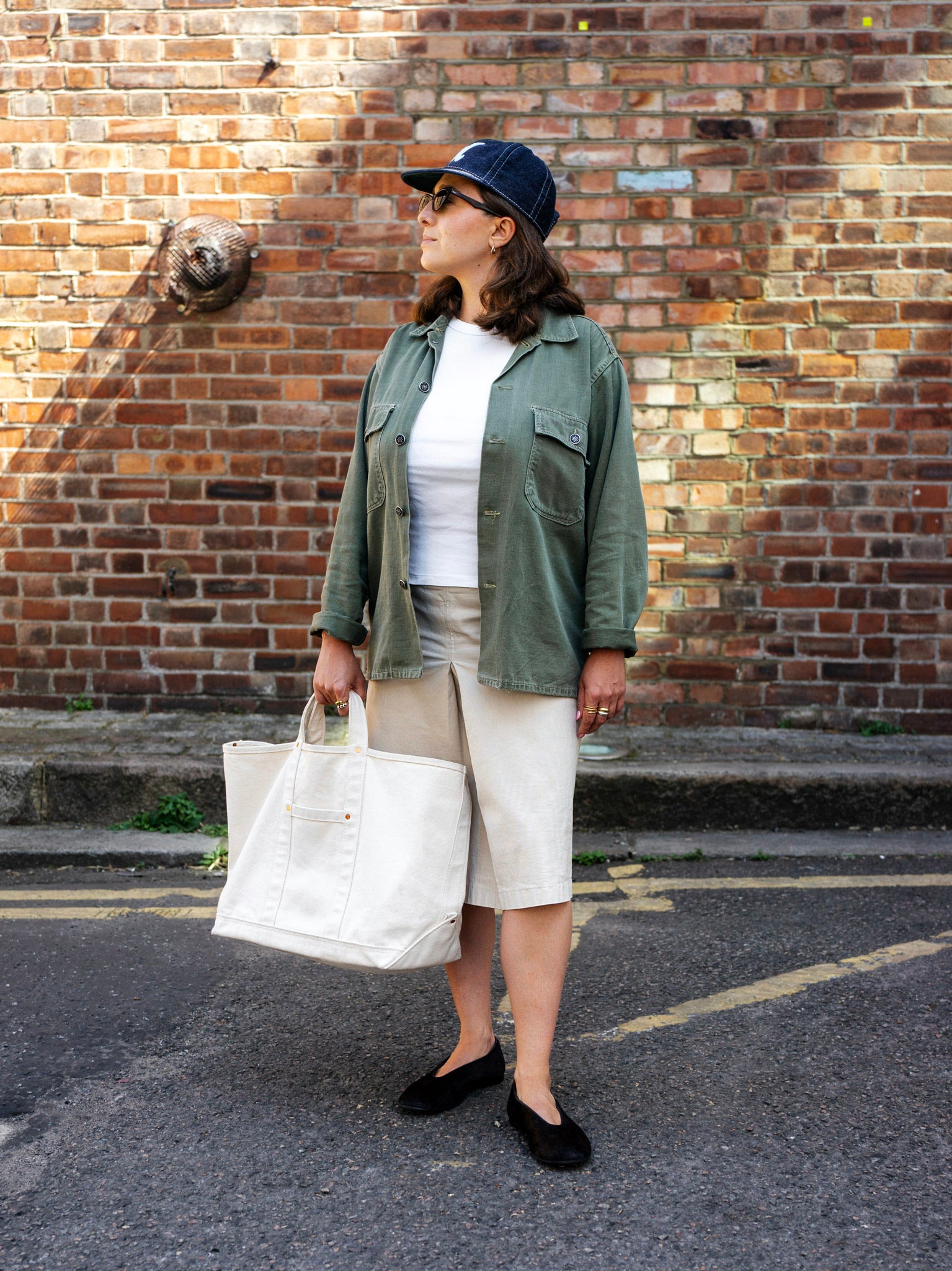 Coal Tote Bag – Natural Canvas